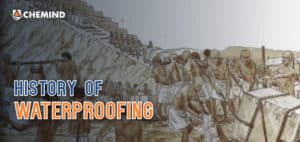 History of waterproofing in the world