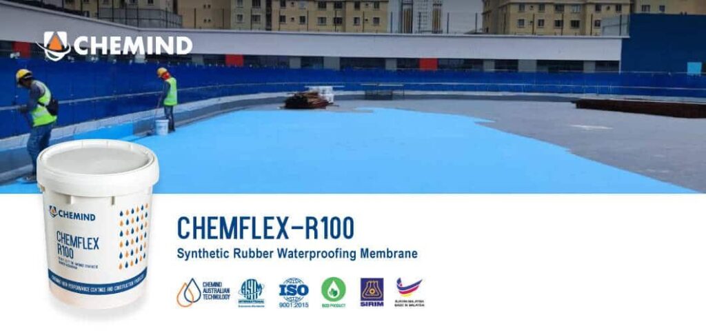 Chemflex R100 flat roof top waterproofing product (1)